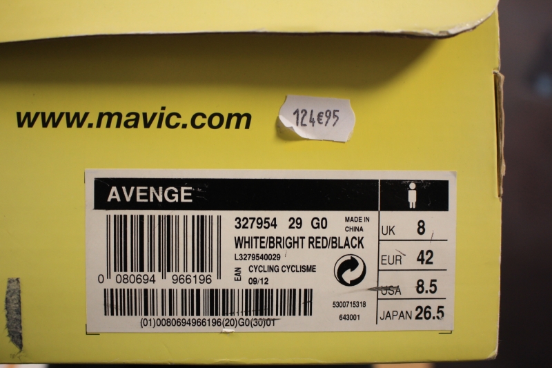 Chaussures Mavic Avenge Taille 42