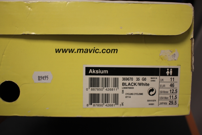 Chaussures Mavic Aksium Taille 46
