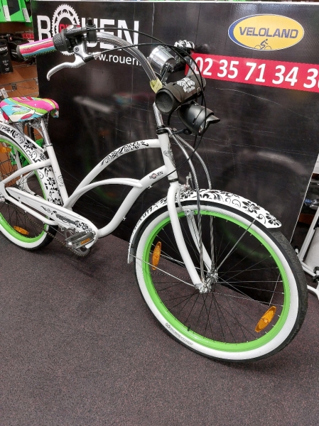 Vélo américain rétro cruiser femme Electra