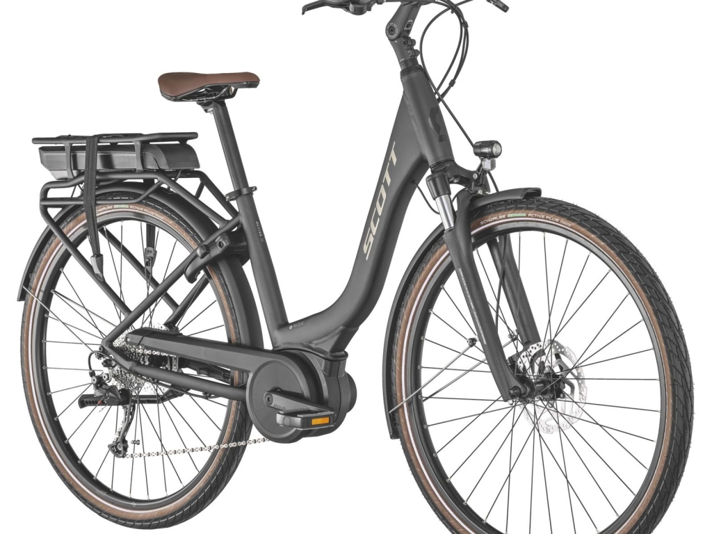 VÉLO SCOTT SUB ACTIVE eRIDE 10 UNISEX AVEC PORTE-BAGAGE